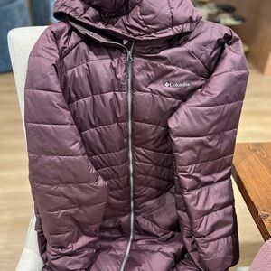 Columbia Women's Purple Puffer Jacket